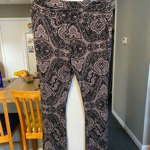 Printed pants